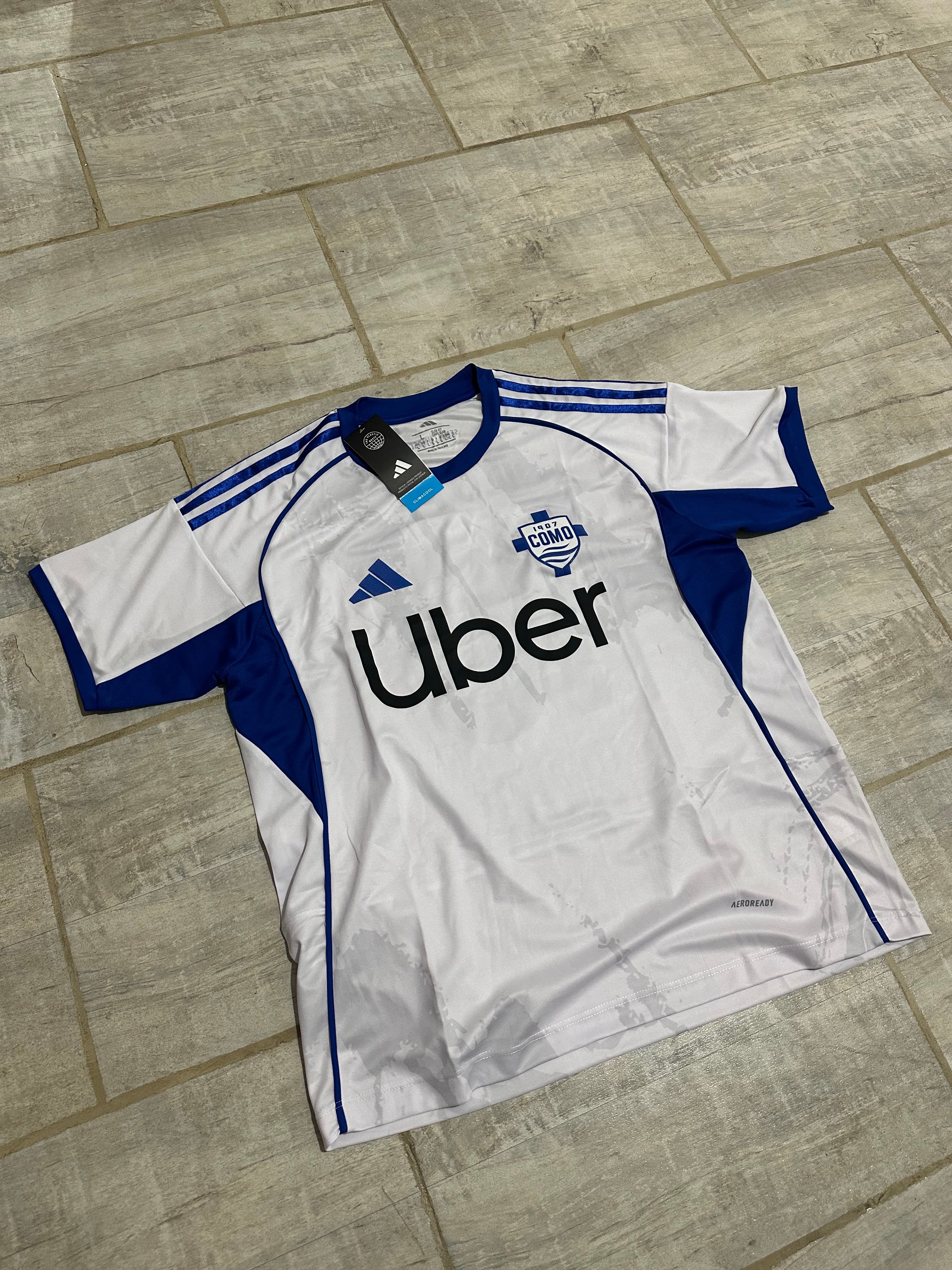Camiseta del Como 1907
